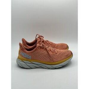 HOKA One One Clifton 8 Women's Size 10 B  Running Athletic Sun Baked/Shell Coral